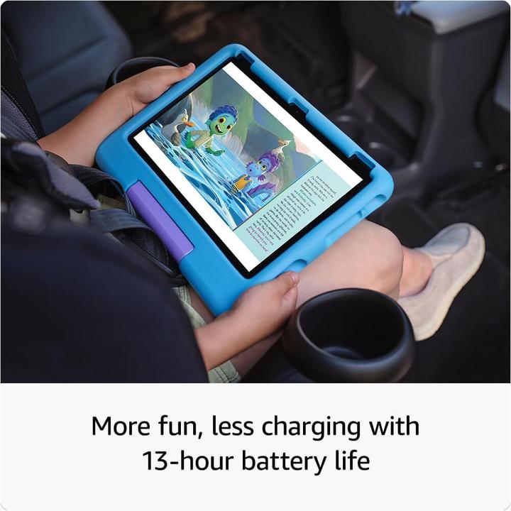 Image du produit Amazon Fire HD10 Kids 13 Gen (10.10", 32 Go, Bleu)