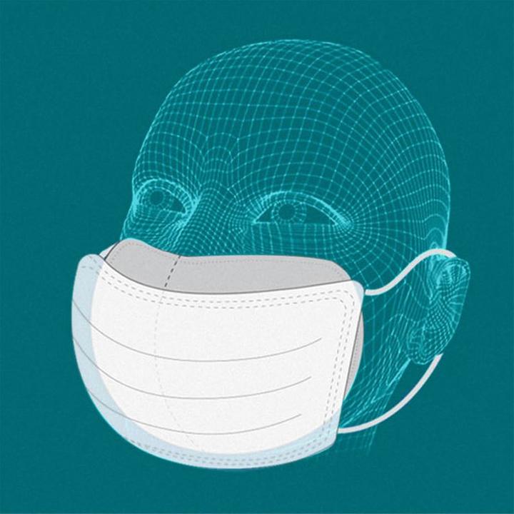 Produktbild Hermex PM2.5 Filter mit Aktivkohle für Gesichtsmaske Staubmasken 100 Stück (100 x)