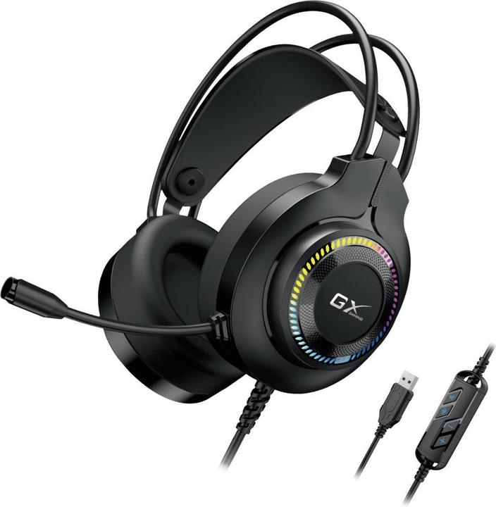 Actual product image Genius HS-GX580U Gaming Headset Black