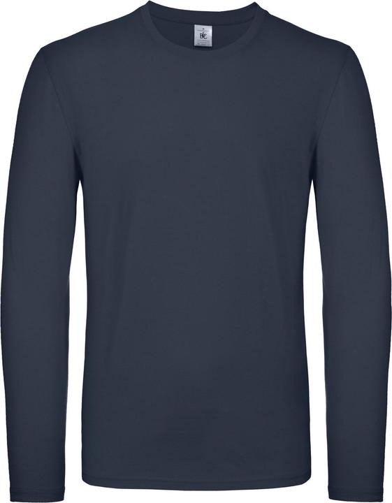 B&C TShirt Rundhalsausschnitt Langärmlig (S)