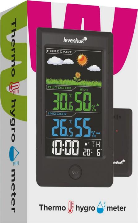 Actual product image Levenhuk Wezzer Teo TH40 thermohygrometer