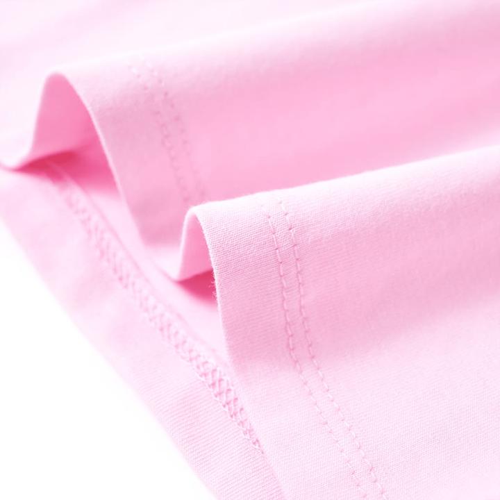 Immagine prodotto VidaXL T-shirt per bambini rosa chiaro 140,Materiale: 95% cotone. 5 (140)