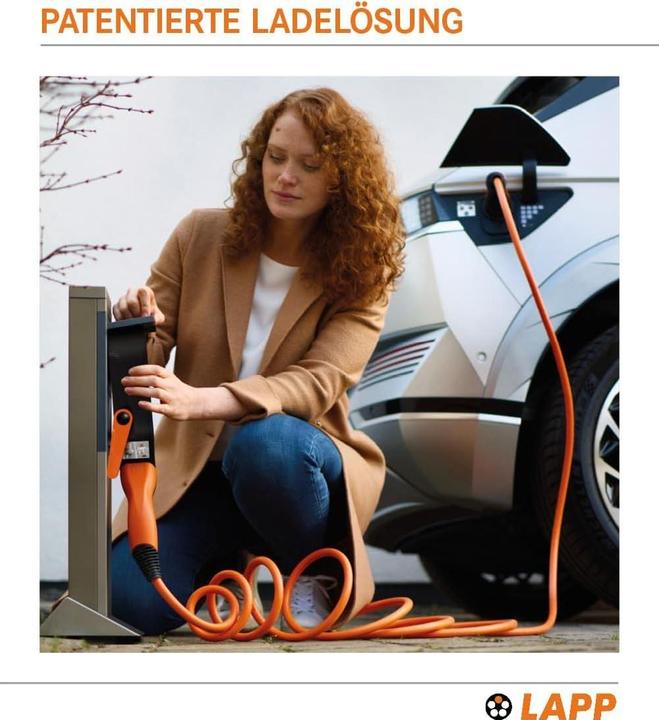 Image du produit Lapp Mobility EV-TYP2 Ladekabel HELIX 1-phasig (Type 2, 7.40 kW, 32 A, 5 m)