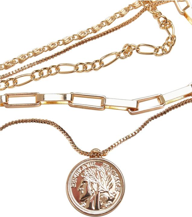 Produktbild Urban Classics Coin Layering Necklace (70% Eisen, 30% Zink)