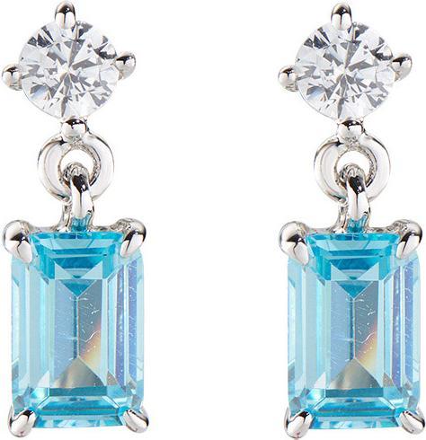 Immagine prodotto Amen Orecchini rettangolari Princess (Argento 925)