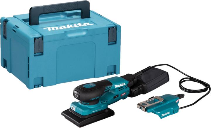 Productafbeelding Makita BO 005 CGZ01 Snoerloze vlakschuurmachine 40 V max. 80 x 130 mm 3,0 mm slag Borstelloos + Makpac -... (Excentrische schuurmachine)