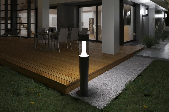 Produktbild Kanlux INVO 29176 Gartenleuchte max. 20W E27 graphit (GU10, IP54)