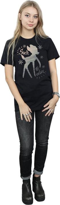 Immagine prodotto Disney Bambi Winter Deer Maglietta Ampia Donna (XL)