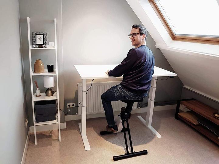 Produktbild Deskbike Desk Bike, weiss, weisser Rahmen gross
