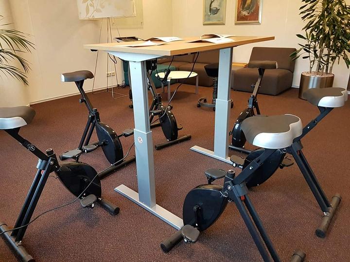 Produktbild Deskbike Desk Bike, weiss, weisser Rahmen gross
