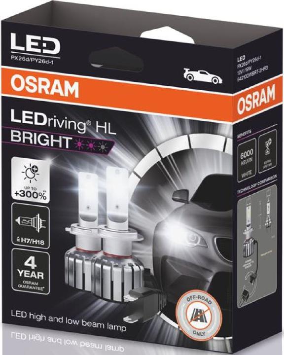 Image du produit Osram LEDriving Off-Road LED Retrofit Bright (H18)