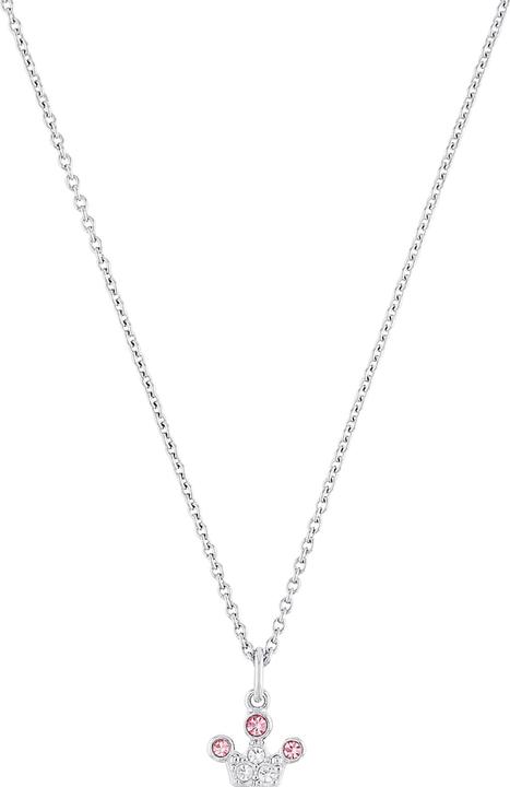 Immagine prodotto Prinzessin Lillifee Collana per bambine, argento 925, vetro | corona (Argento 925, 35 - 40 cm)