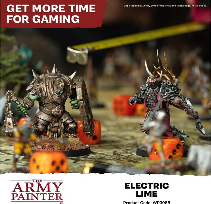 Actual product image Army Painter TAPWP3058P - Warpaints Fanatic: Electric Lime