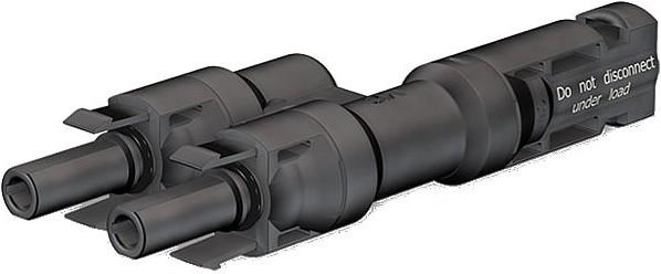 Produktbild Stäubli Abzweigbuchse - Y Stück 2x F 1x M (Solaranlage Montagematerial)
