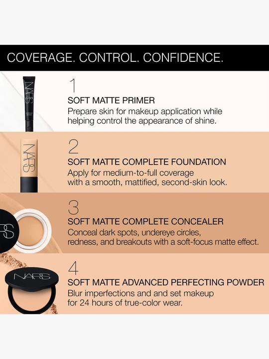Actual product image NARS Cosmetics Soft Matte Complete Foundation Tahoe (Tahoe)