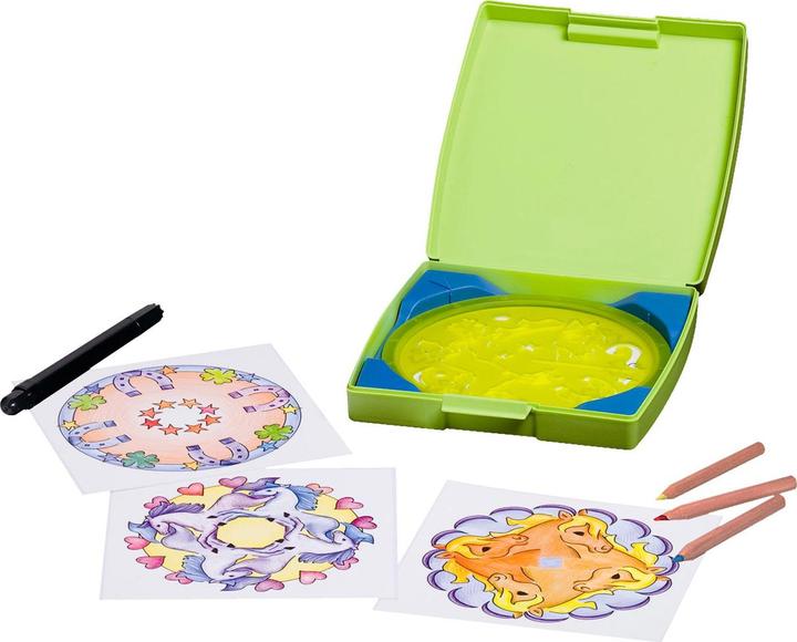 Actual product image Ravensburger Mini Mandala Horses