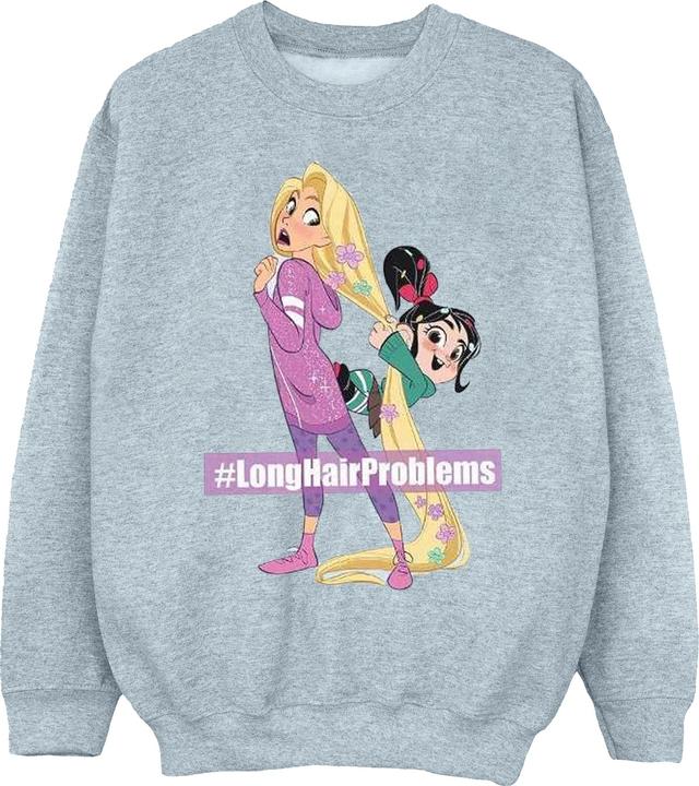 Disney Wreck It Ralph Rapunzel And Vanellope Sweatshirt (XL)