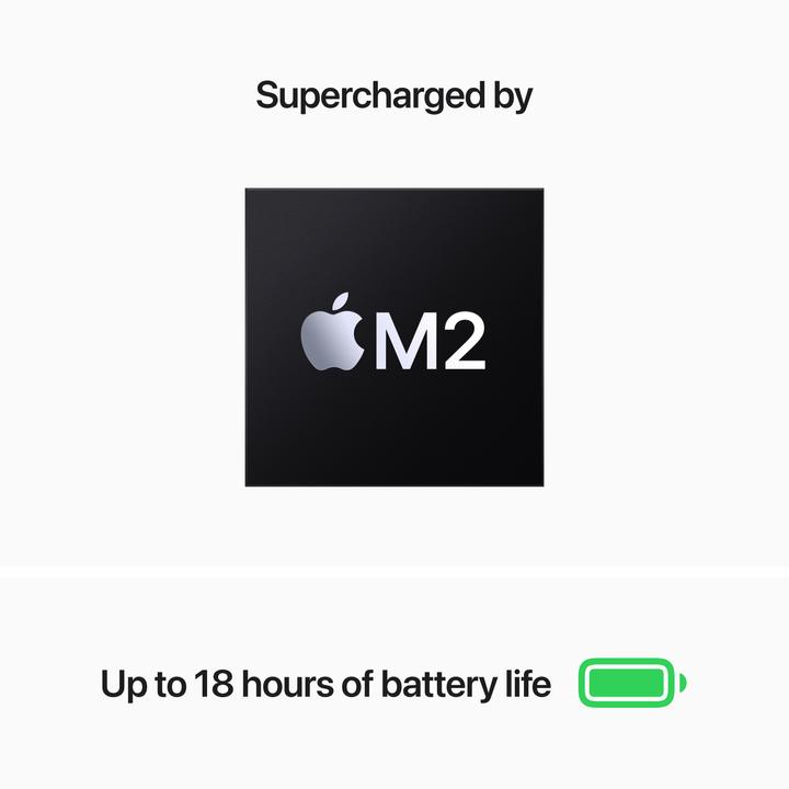 Produktbild Apple MacBook Air – 2022 (13.60", M2, 8 GB, 512 GB, CH)