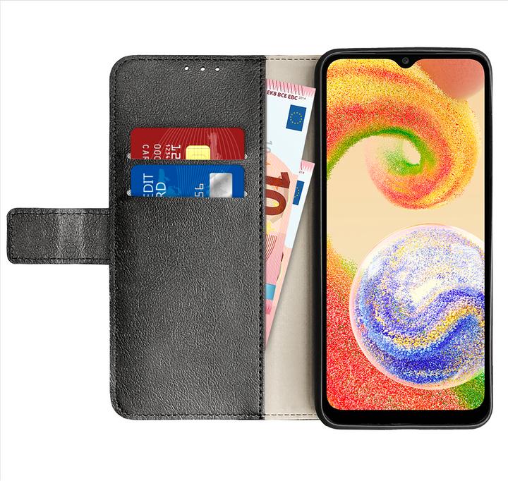 Produktbild Cazy Book Case Kompatibel mit Samsung Galaxy A04 - Hülle klappbar Kunstleder - (Samsung Galaxy A04)