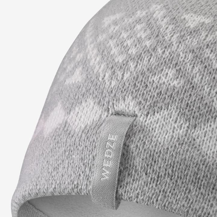 Immagine prodotto Wedze Cappello e sciarpa da sci per bambini - Grigio caldo (XS)