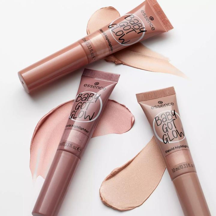 Produktbild essence Baby Got Glow liquid highlighter (10 Sassy in Silk, Highlighter)