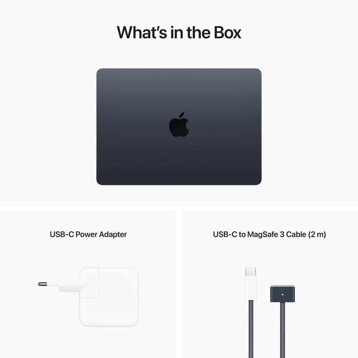 Actual product image Apple MacBook Air – 2022 (13.60", M2, 8 GB, 256 GB, CH)