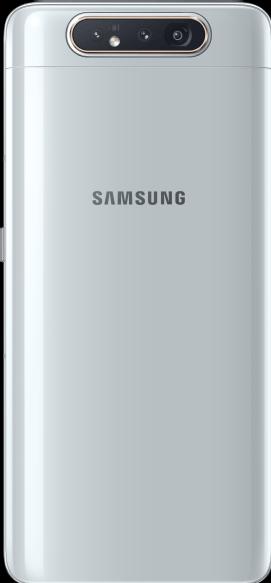 Produktbild Samsung Galaxy A80 (128 GB, Ghost White, 6.70", Dual SIM, 48 Mpx, 4G)
