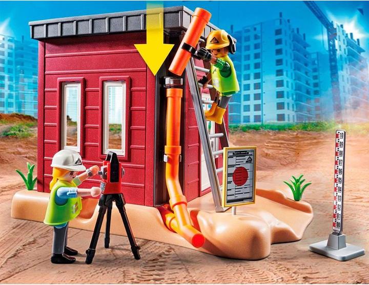 Produktbild Playmobil Minibagger mit Bauteil (70443, Playmobil City Action)