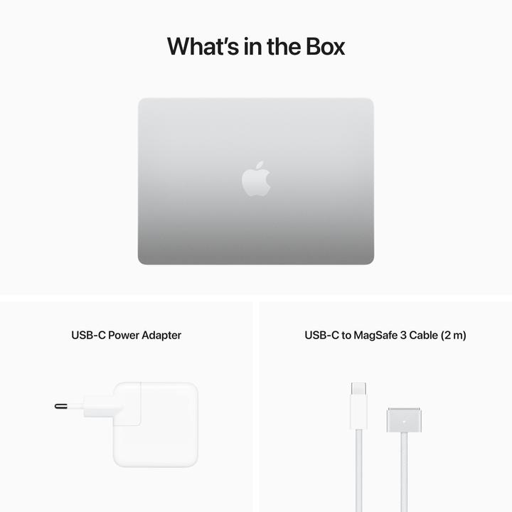 Actual product image Apple MacBook Air – 2022 (13.60", M2, 8 GB, 256 GB, DE)
