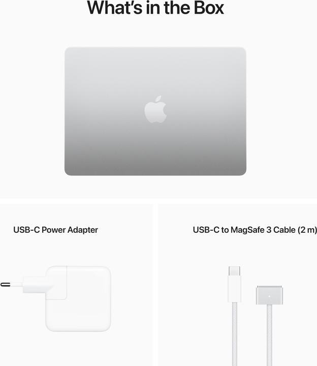 Actual product image Apple MacBook Air – 2022 (13.60", M2, 8 GB, 512 GB, DE)