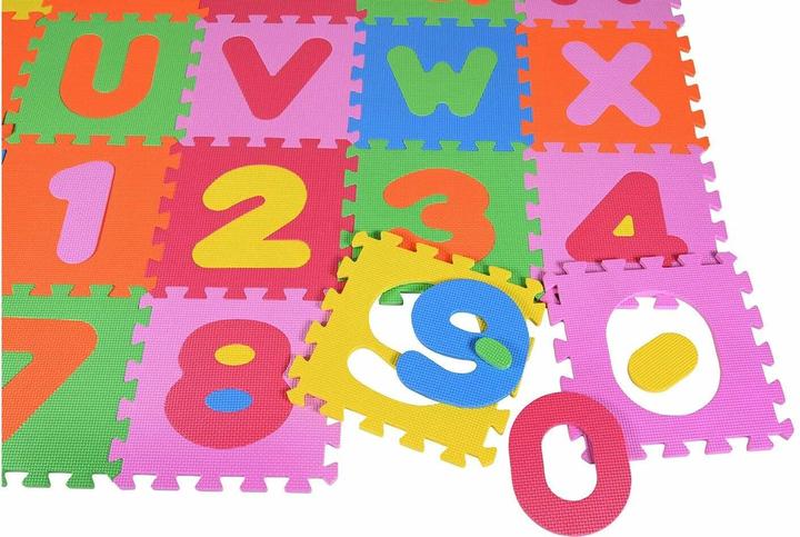 Actual product image Knorrtoys Puzzlematte - "Alphabet + Zahlen" /36-tlg./30cm (30 x 30 cm)