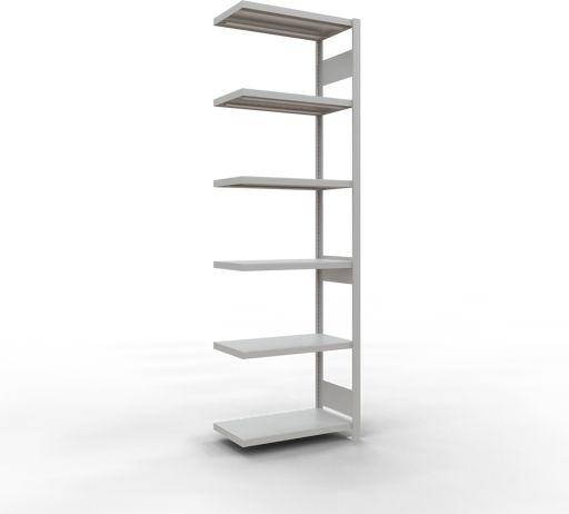 Stecksystem Anbauregal MULTIplus250 mit Längenriegel
