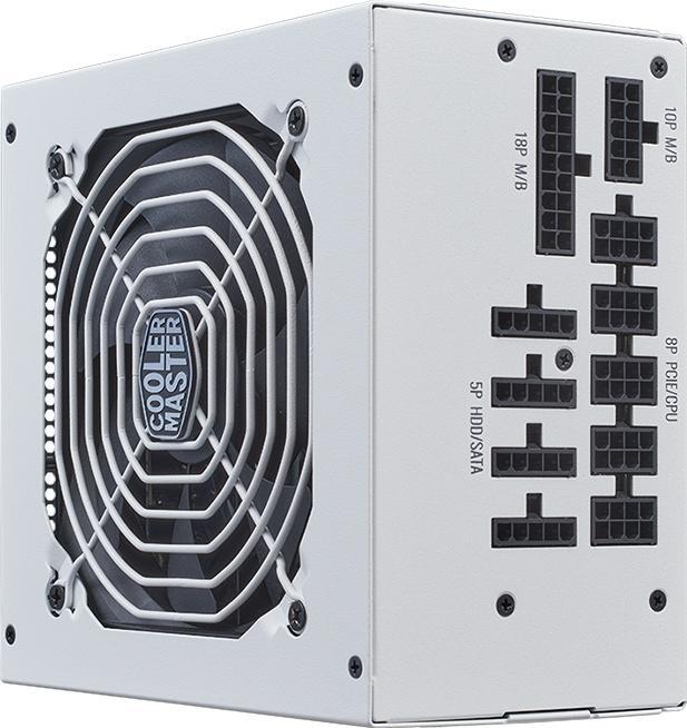 Actual product image Cooler Master MWE Gold V2 ATX 3.1 850W White (MPE-8501-AFAAG-3EGEU) (850 W)