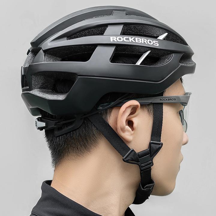 Immagine prodotto Rockbros Occhiali da ciclismo polarizzati con protezione UV e inserto correttivo - Grigio (Grigio, Grigio)