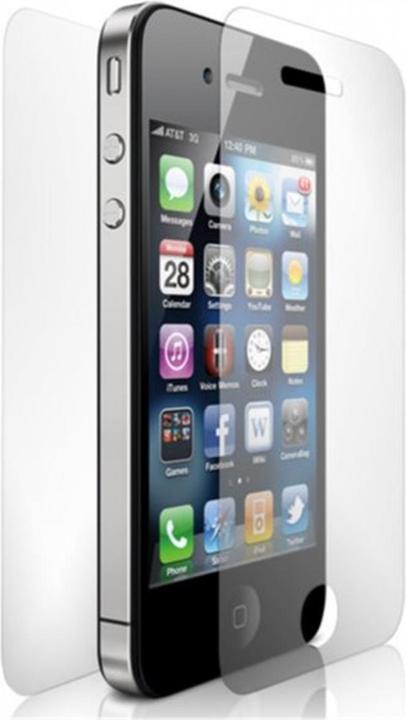 Actual product image Radtech ClearCal Screen Protector -Transparent Screen Protector (2x Front & Backside) for iPhone 4/4S (2 Piece, Apple iPhone 4s, Apple iPhone 4)