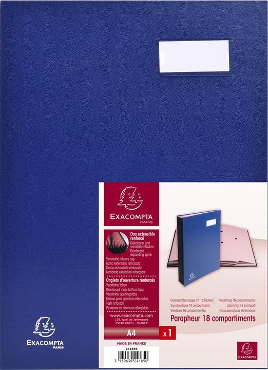 Produktbild Exacompta Unterschriftenmappen (A4, 1 x)