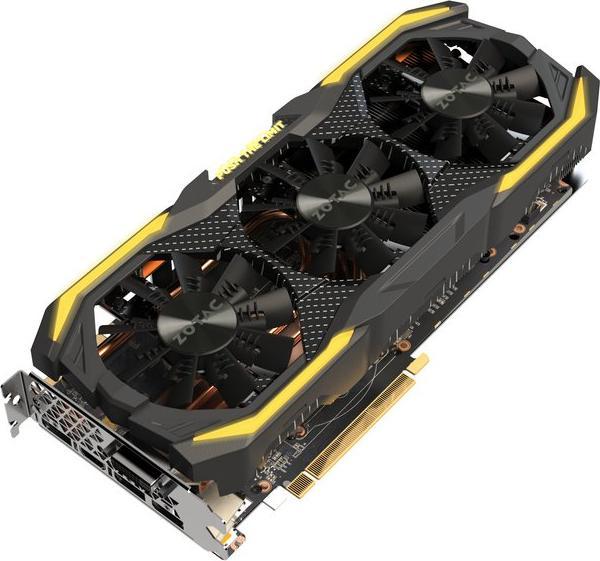 Actual product image Zotac GeForce GTX 1070 Ti AMP Extreme (8 GB)