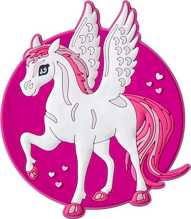 Actual product image Schneiders Badges Pegasus + Heart 2 pieces (Additional padding)