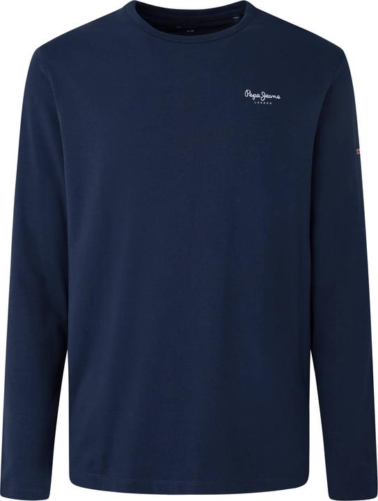 Pepe Jeans Original Basic T-Shirt Long Sleeve Navy (XL)