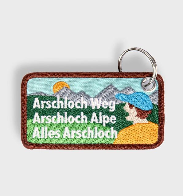 SwissMeme Arschloch Alpe Anhänger
