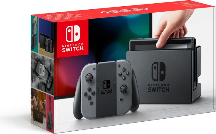 Actual product image Nintendo Switch - Grey