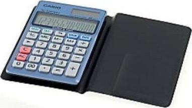 Image du produit Casio SL-300VER/SL-320TER+ SL320TER+ Solar, 12 chiffres bleu clair (Piles)