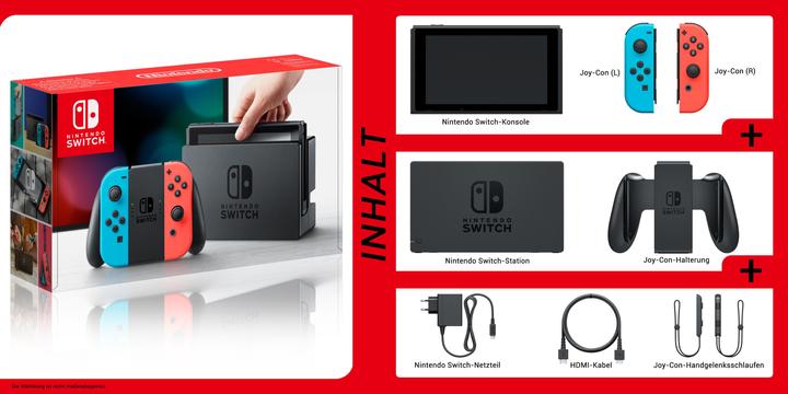 Produktbild Nintendo Switch + Splatoon 2