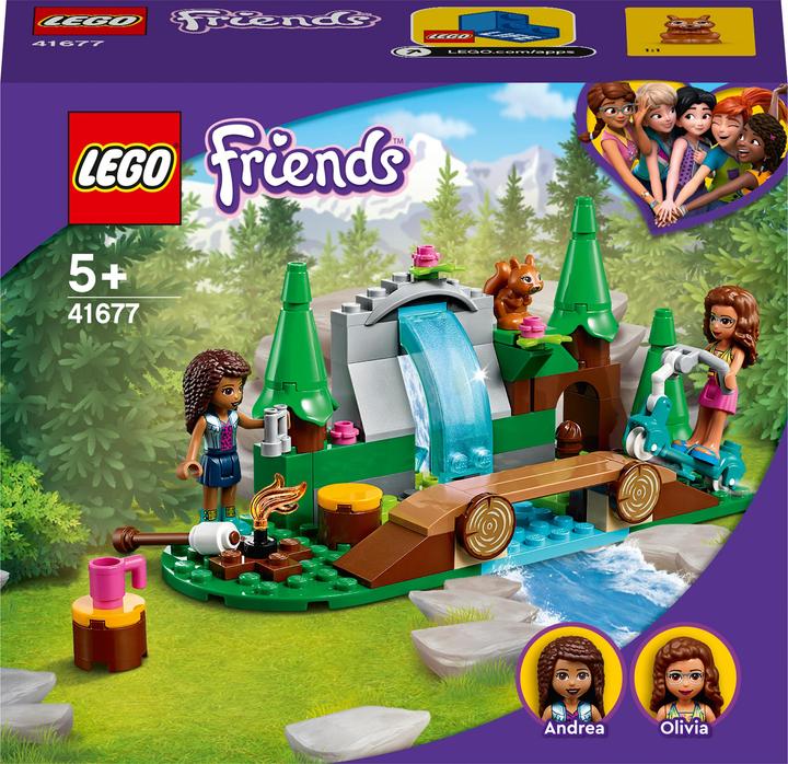 Produktbild LEGO Wasserfall im Wald (41677, LEGO Friends)
