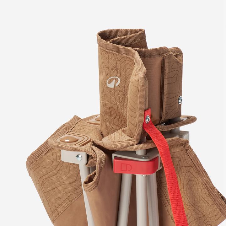 Produktbild Quechua Campingstuhl niedrig 100 kompakt braun