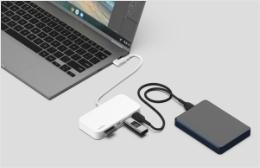 Actual product image Belkin INC011BTWH (USB-C, 3 Ports)