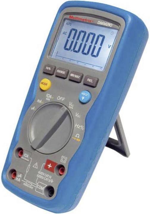 Immagine prodotto Multimetrix Multimetro manuale DMM 210 (CAT III 1000V, CAT IV 600V)