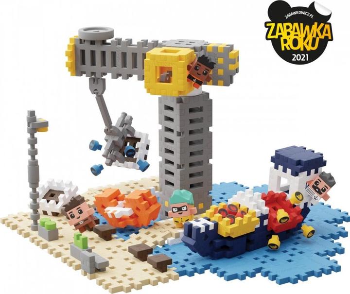 Actual product image Marioinex constructor "Mini waffle blocks City Port 248" (cod. 629)