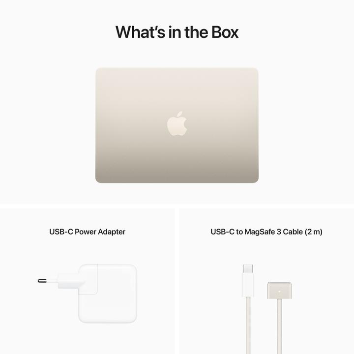 Productafbeelding Apple MacBook Air - 2022 (13.60", M2, 8 GB, 256 GB, CH)