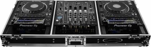 Actual product image Odyssey FZ12CDJWXD2 case for 12 inch DJ-mixer en mediaspelers